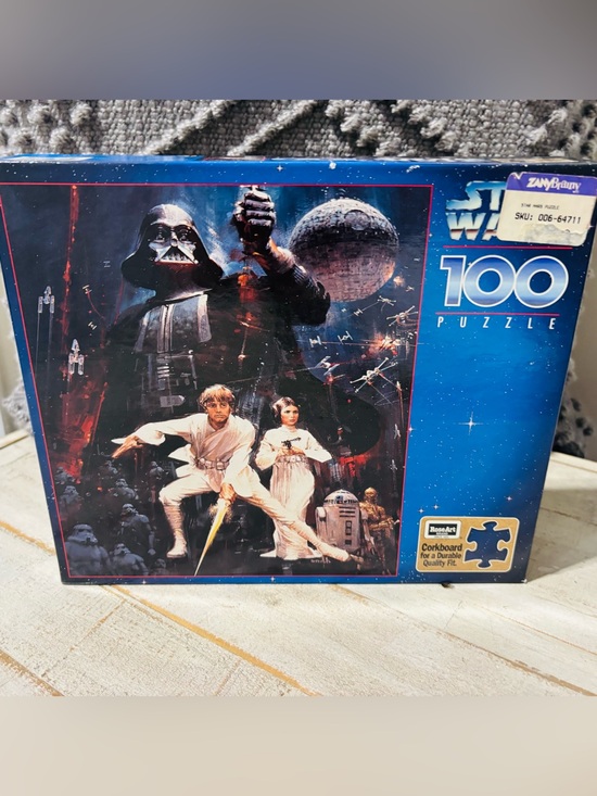Other - Vintage 1996 Rose Art Star Wars Puzzle- 100 Pc-New!
